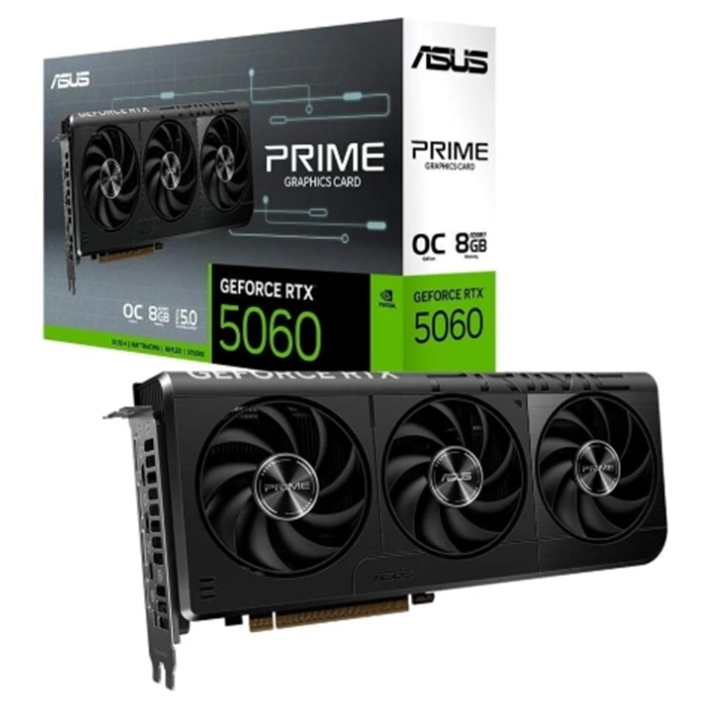 PLACA DE VIDEO ASUS RTX 5060 PRIME OC EDITION 8G COD2