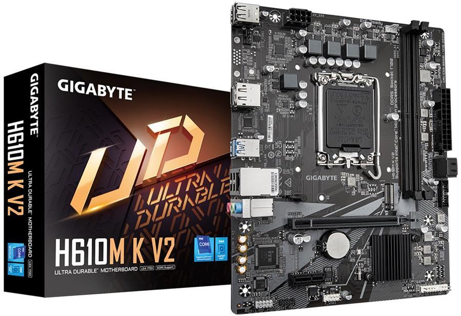 Motherboard Gigabyte H610M K V2 DDR5 LGA1700