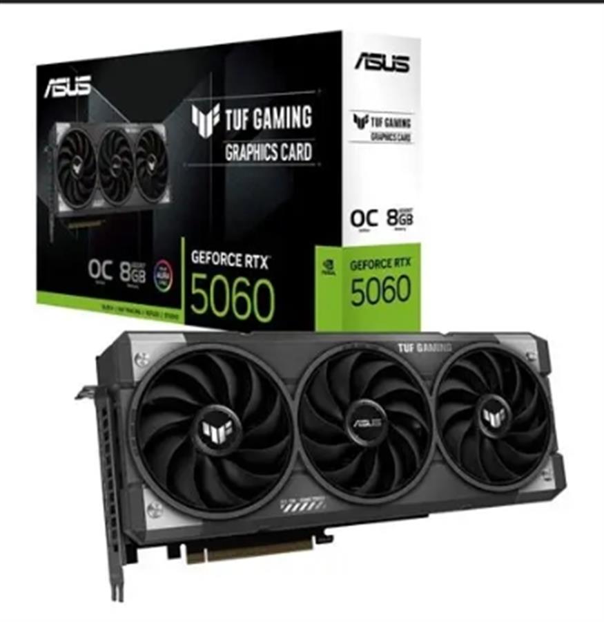 PLACA DE VIDEO ASUS RTX 5060 TUF GAMING OC EDITION 8G COD2