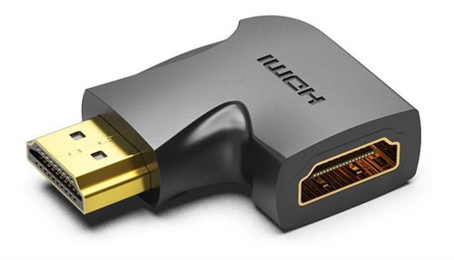 Adaptador Pack 2 Hdmi Hembra A Macho  Codo 270 Grados Vention