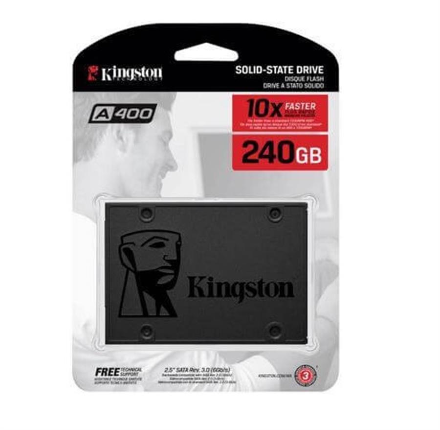 Disco Sólido SSD 240GB Kingston A400